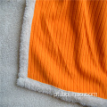 Cobertor composto de veludo shu e lã antipenda
